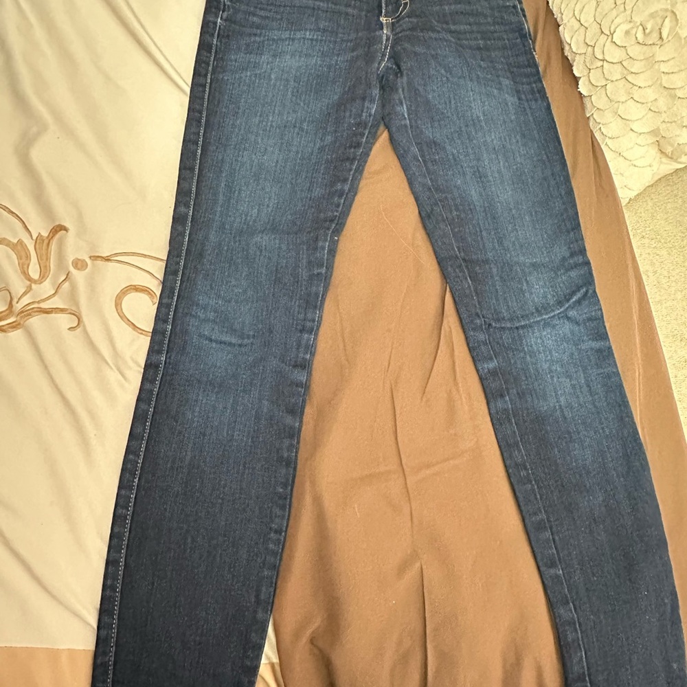 Siwy Blue Skinny Jeans with Subtle Fading